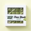 Choc block matcha wit 100 gram in doosje