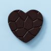 Chocolade hart puur noten onderkant