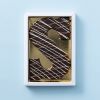 Chocoladeletter S puur swirl (200 gram) in doos
