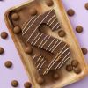 Chocoladeletter S speculoos (200 gram) op schaal