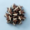 Kerststerren melk op elkaar gestapeld