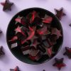 Kerststerren puur in een schaaltje