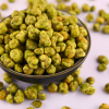 Wasabi crunchy peas van dichtbij