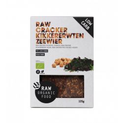 Cracker Kikkererwten Zeewier Raw Bio