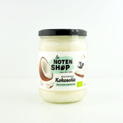 Kokosolie geurloos (bio) 500 ml GLAS