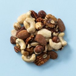 Luxe notenmix ongebrand (bio) 450 gram (Spaarproduct) in een cirkel