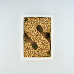 Chocoladeletter s gold hazelnoot
