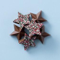 Chocolade kerststerren
