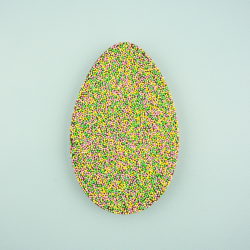 Chocolade paasei melk / paasmusket