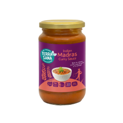 Terrasana Indian Madras curry saus (350 gram)