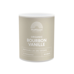 Mattisson Bourbon Vanille Poeder Bio (30 gram)
