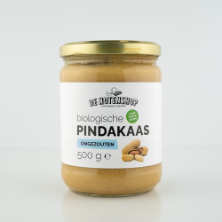 Biologische pindakaas (ongezouten) 