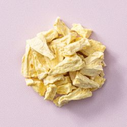 Gevriesdroogde ananas stukjes