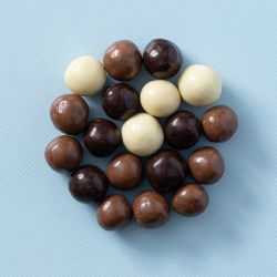 Chocolade rijstballen gemengd