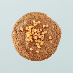 Koekjesdeeg voor haverkoeken met karamel zeezout
