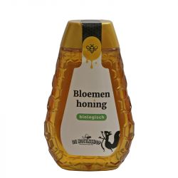 Bloemen Honing Biologische Knijpfles (350 gram)