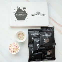Brievenbus hot chocolate melk
