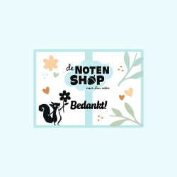 Cadeaubon bedankt