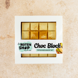 Choc Block Pistache Kadayif wit (100 gram)