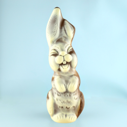 Chocolade paashaas (hol) wit/melk