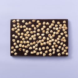 Chocolade hazelnoot breekplaat puur