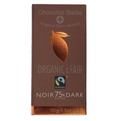 Chocolate Stella Pure chocolade 75% 100 gram