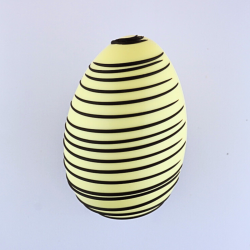 Chocolade paasei (hol) wit/puur