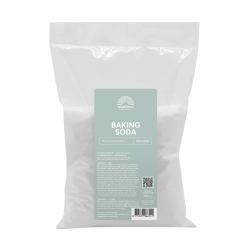 Doorzichtige zak van Mattisson Healthstyle met baking soda of zuiveringszout