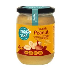 Pindakaas fijn zonder zout (500 gram) van het merk Terrasana