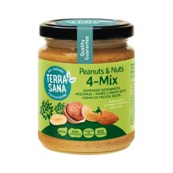 Terrasana Gem. notenpasta 4-Mix 250 gram