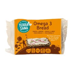 Verpakking zak Terrasana Omega 3 brood (300 gram) biologisch vegan glutenvrij