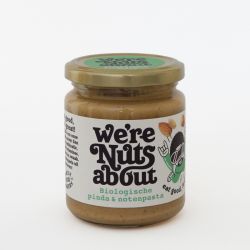 Pinda en notenpasta van We're Nuts About