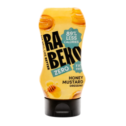 Rabeko honey mustard dressing zero 350 ml
