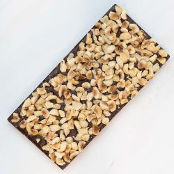 Chocoladereep Puur 80% Hazelnoot (110 gram)