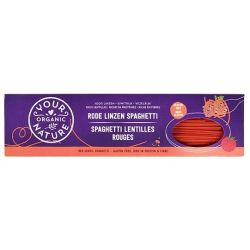 Your Organic Nature Rode Linzen Spaghetti (250 gram)