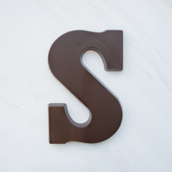 Chocoladeletter s puur