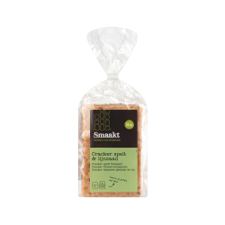 Smaakt Crackers spelt & lijnzaad 200 gram 
