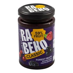 Rabeko bosvruchten jam classic 230 gram