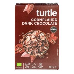 Turtle Cornflakes dark chocolate (250 gram)