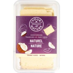 Naturel kokosbrood van Your Organic Nature