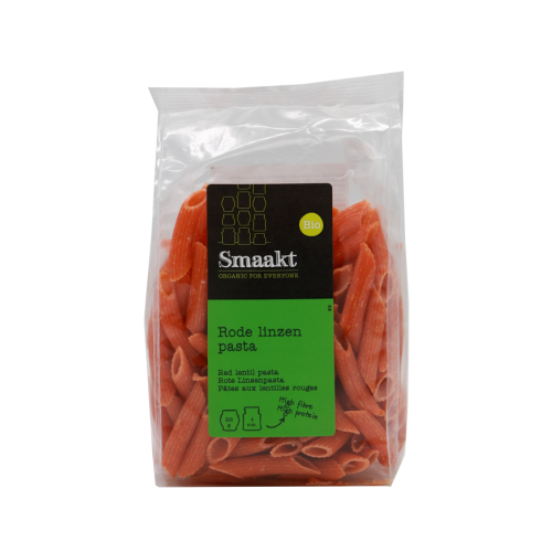 Smaakt Rode linzenpasta Bio (200 gr)