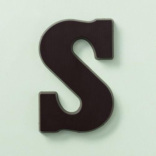 Chocoladeletter S Puur 80% (200 gram)
