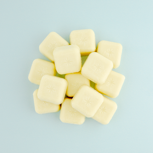 Chocolade blokjes wit Chocolade blokjes wit