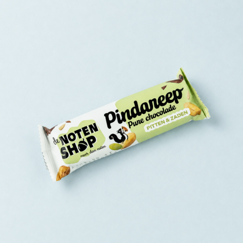 Pindareep pure chocolade & pitten-zaden