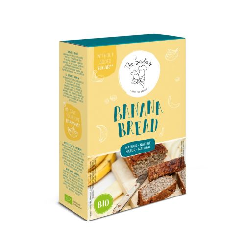 Bananenbroodmix naturel (bio) 250 gram 