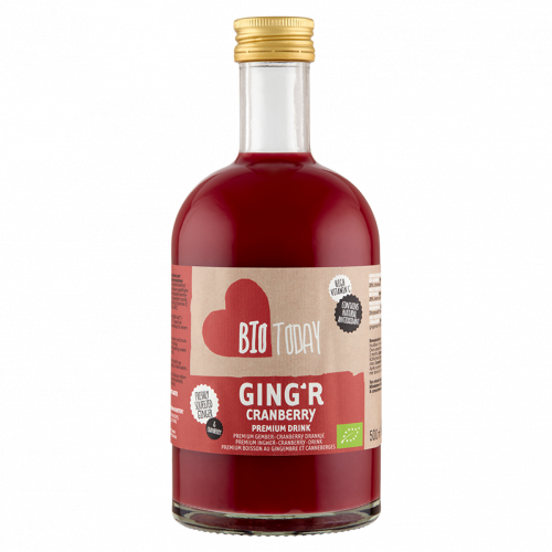 Bio Today Ging'r Cranberry Biologische (500 ml)