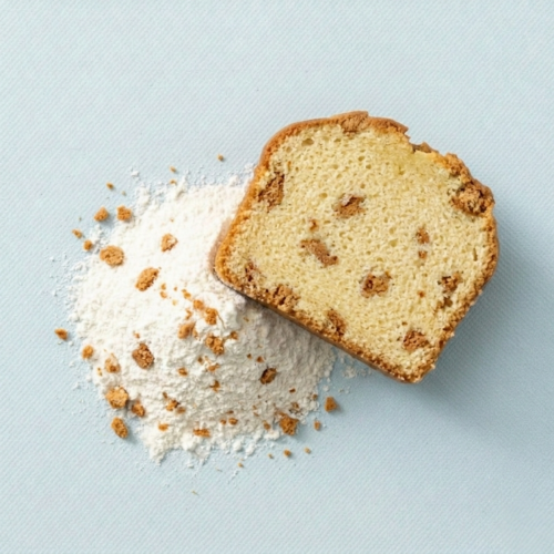 Bitterkoekjes cakemix met los meel een een plak cake Bitterkoekjes cakemix met los meel een een plak cake