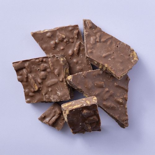 Chocolade stroopwafel breekplaat melk brokken