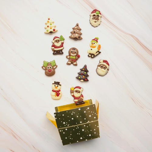 Chocolade figuurtjes kerst