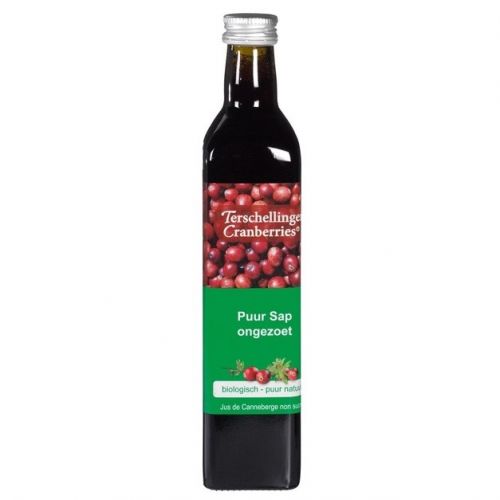 Cranberrysap ONGEZOET (500 ml)